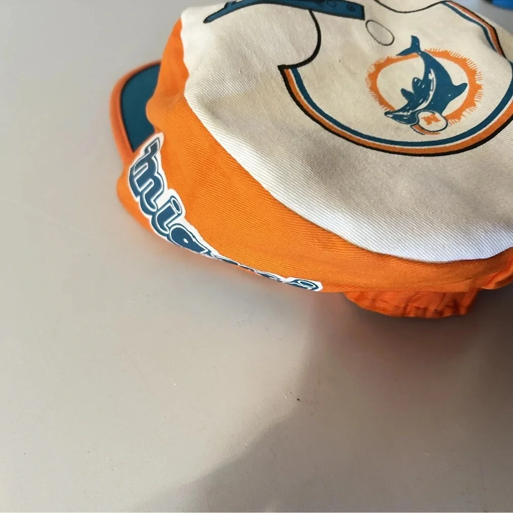 NFL Miami Dolphins White, Orange & Teal Camp Hat - Picture 7 of 12